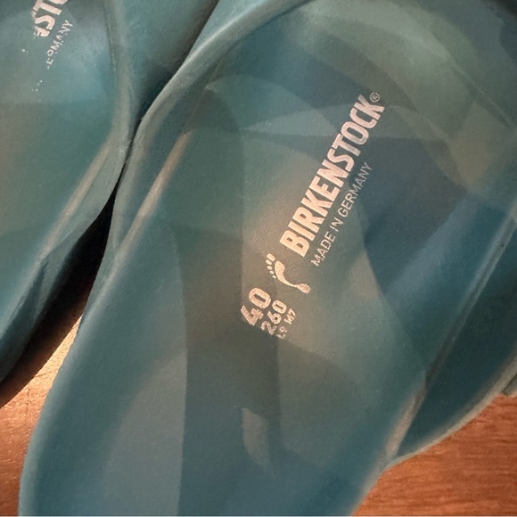 COPY - Birkenstock teal blue EVO waterproof sandals size 40 10 - Picture 7 of 8